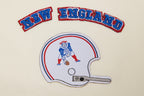 NFL NEW ENGLAND PATRIOTS RETRO CLASSIC WOMEN'S BOXY TEE (EGGSHELL)