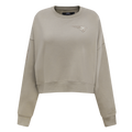 NFL NEW ENGLAND PATRIOTS NEUTRAL WOMEN'S FLEECE CREWNECK (TAUPE)
