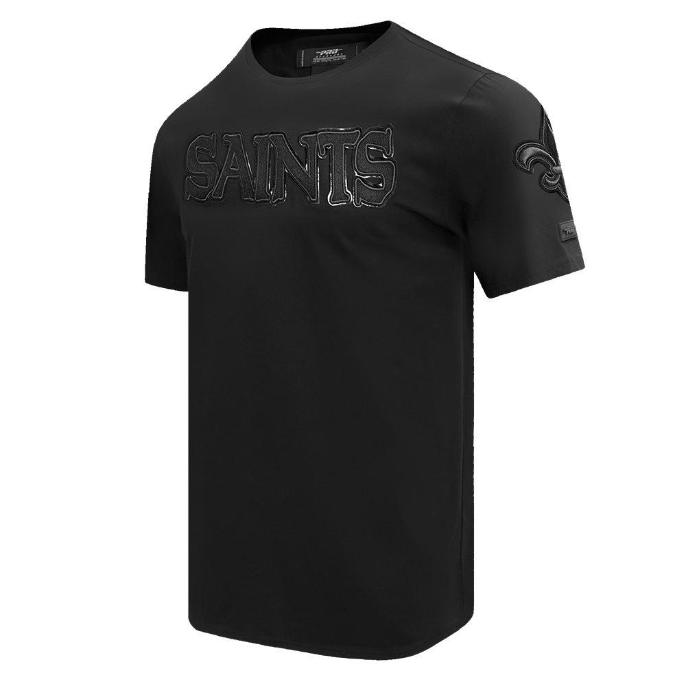 NFL NEW ORLEANS SAINTS TRIPLE BLACK MEN'S   TEE (TRIPLE BLACK)