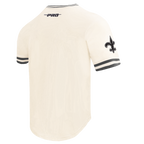NFL NEW ORLEANS SAINTS RETRO CLASSICS MEN'S S/S TEE (EGGSHELL/ BLACK)