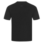 NFL NEW ORLEANS SAINTS NEUTRAL MEN'S COTTON JERSEY DROP SHOULDER TEE (BLACK)