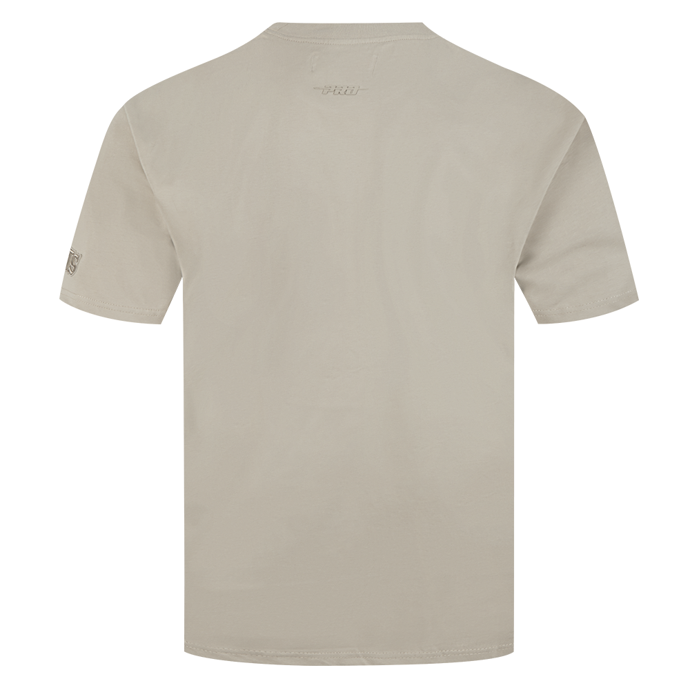 NFL NEW ORLEANS SAINTS NEUTRAL T-SHIRT EN JERSEY DE COTON À ÉPAULES TOMBANTES POUR HOMME (TAUPE)