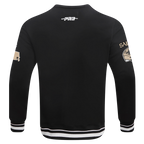 NFL NEW ORLEANS SAINTS CHANDAIL À COL ROND MASHUP CÔTELÉ POUR HOMME (NOIR)