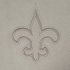 NFL NEW ORLEANS SAINTS NEUTRAL CHANDAIL À COL ROND EN MOLLETON À ÉPAULES TOMBANTES POUR HOMME (TAUPE)