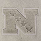 NFL NEW ORLEANS SAINTS NEUTRAL CHANDAIL À CAPUCHON EN MOLLETON À ÉPAULES TOMBANTES POUR HOMME (TAUPE)