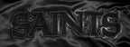 NFL NEW ORLEANS SAINTS TRIPLE BLACK BLOUSON EN SATIN POUR HOMME (TRIPLE NOIR HOMME)