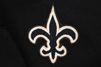 NFL NEW ORLEANS SAINTS CLASSIC CHANDAIL À CAPUCHON COURT EN MOLLETON POUR FEMME (NOIR)