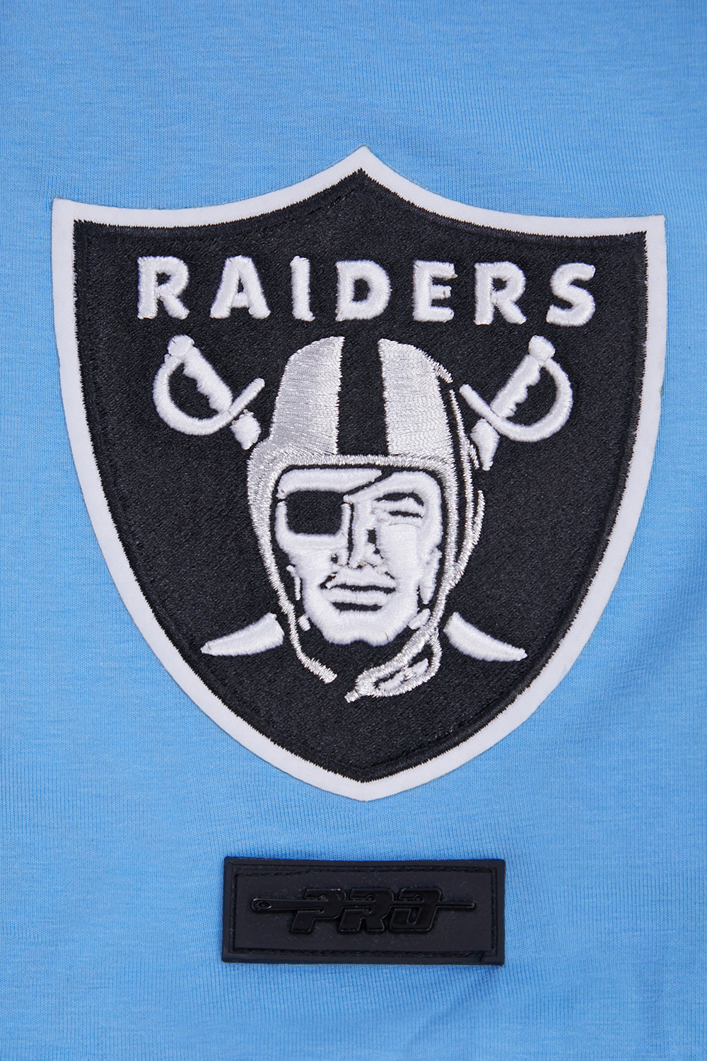 NFL LAS VEGAS RAIDERS CLASSIC CHENILLE T-SHIRT (BLEU UNIVERSITÉ)