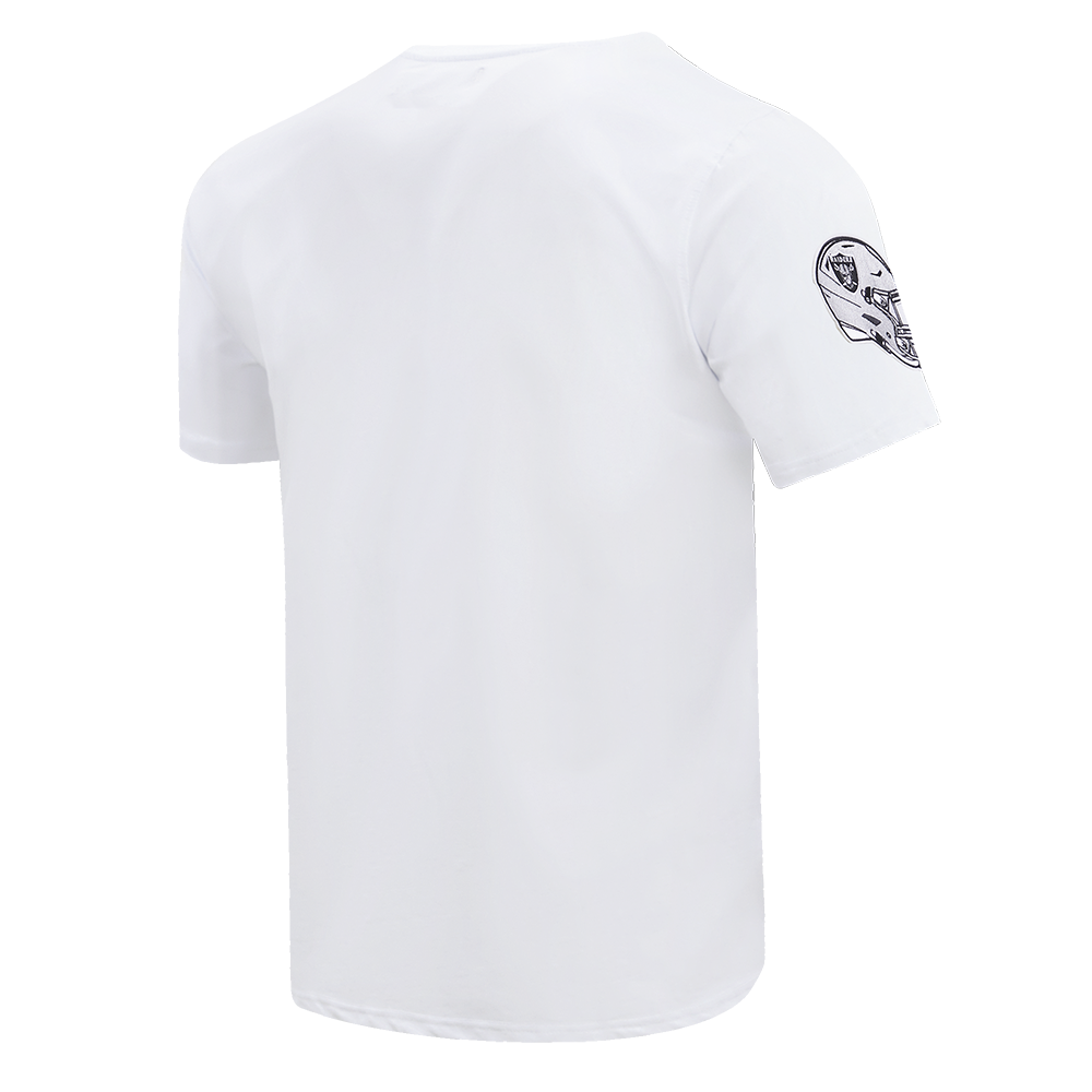NFL LAS VEGAS RAIDERS CLASSIC CHENILLE T-SHIRT (BLANC)