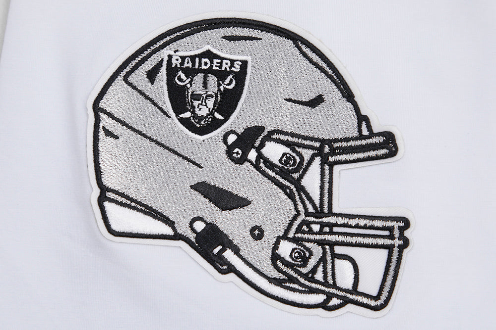 NFL LAS VEGAS RAIDERS CLASSIC CHENILLE T-SHIRT (BLANC)