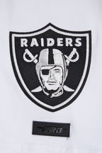NFL LAS VEGAS RAIDERS CLASSIC CHENILLE T-SHIRT (BLANC)