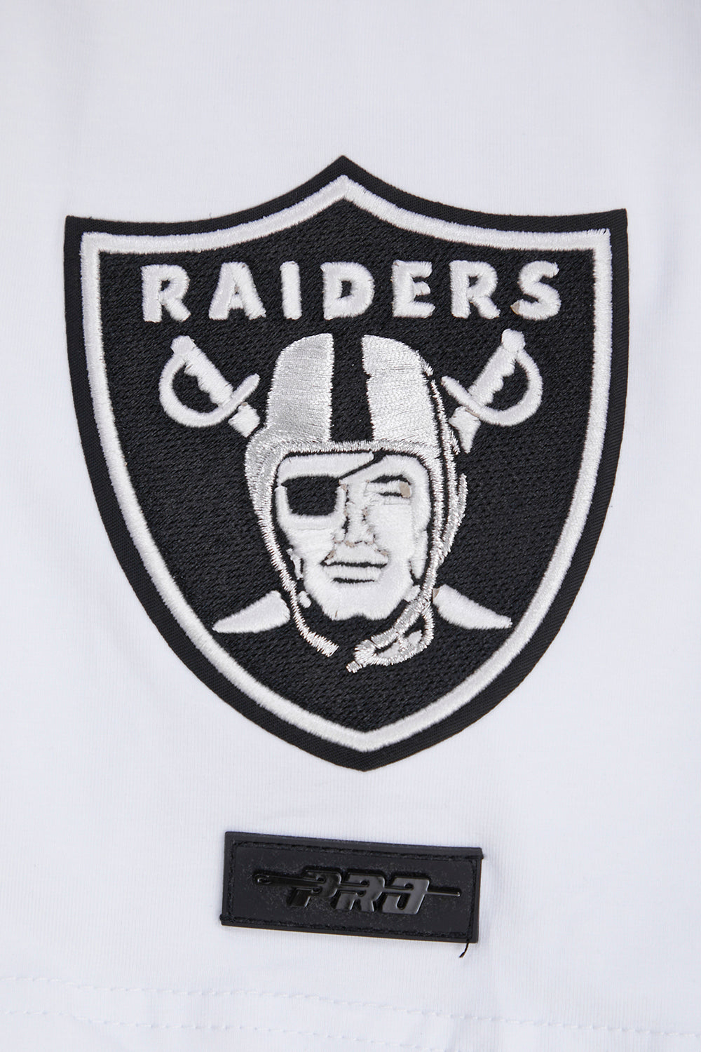 NFL LAS VEGAS RAIDERS CLASSIC CHENILLE T-SHIRT (BLANC)