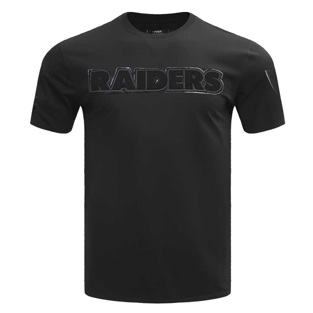 NFL LAS VEGAS RAIDERS TRIPLE BLACK T-SHIRT (NOIR)