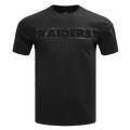 NFL LAS VEGAS RAIDERS TRIPLE BLACK T-SHIRT (NOIR)