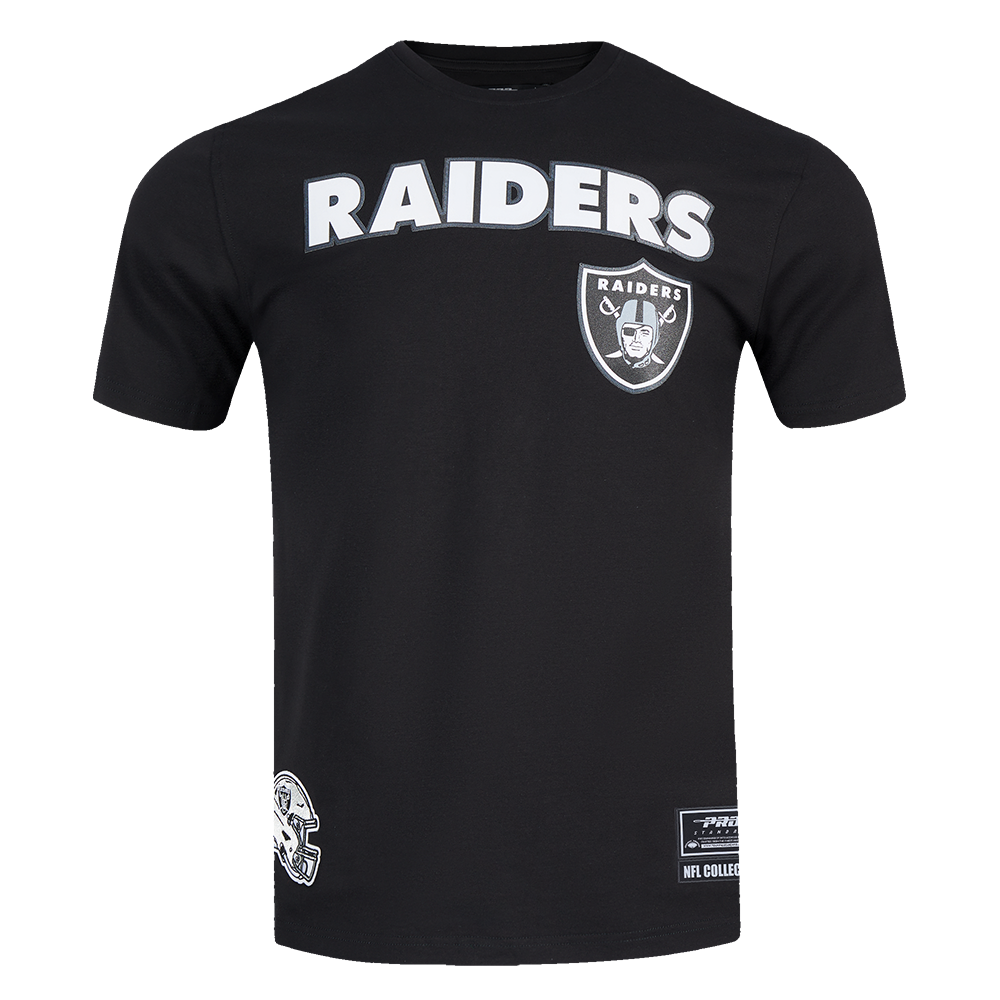 NFL LAS VEGAS RAIDERS CLASSIC MEN'S MESH TAPING SHIRT (BLACK/GRAY)