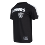 NFL LAS VEGAS RAIDERS CLASSIC MEN'S MESH TAPING SHIRT (BLACK/GRAY)