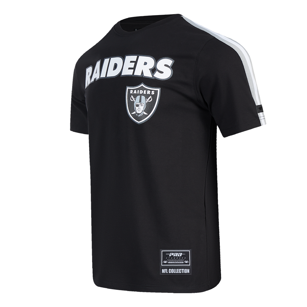 NFL LAS VEGAS RAIDERS CLASSIC MEN'S MESH TAPING SHIRT (BLACK/GRAY)