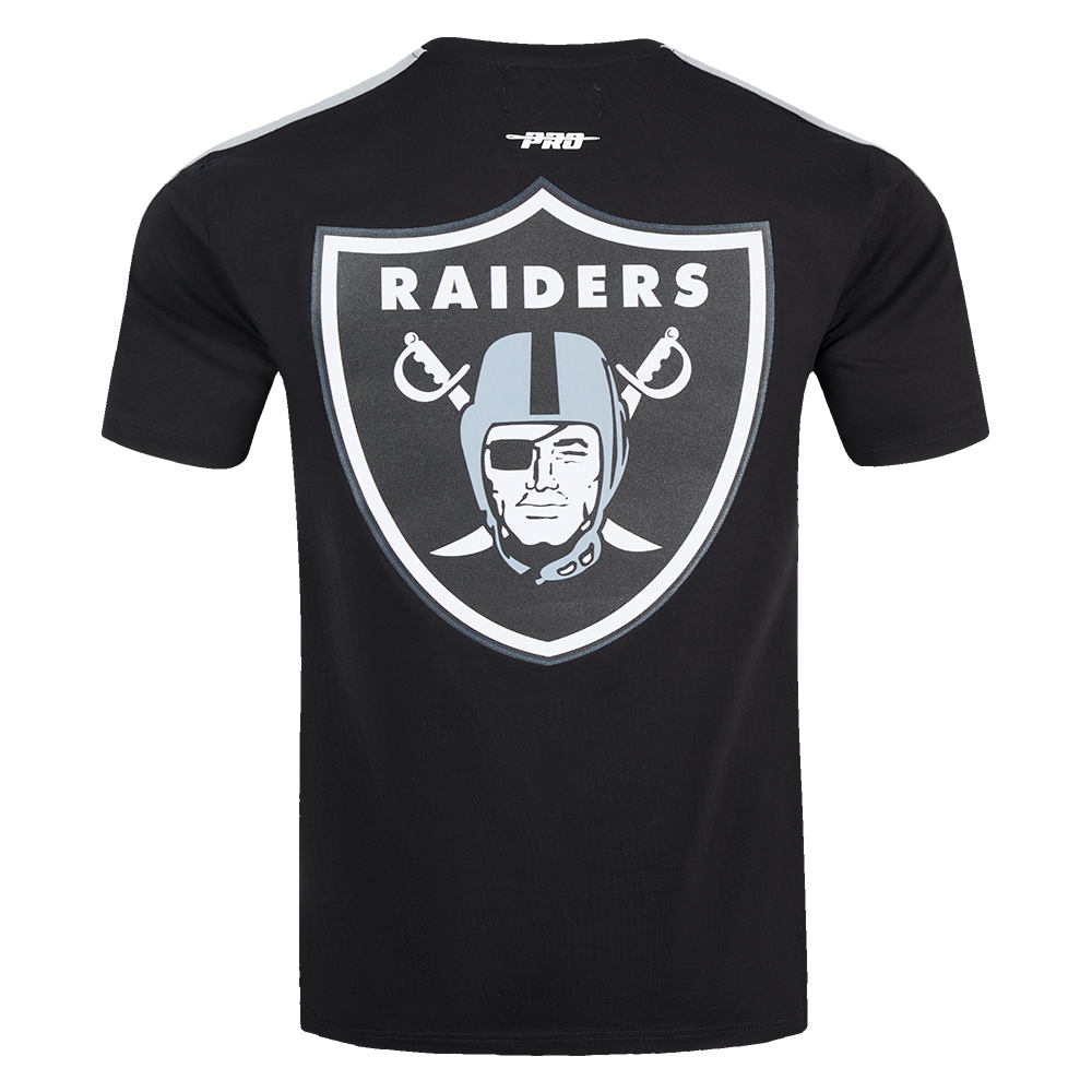 NFL LAS VEGAS RAIDERS CLASSIC MEN'S MESH TAPING SHIRT (BLACK/GRAY)