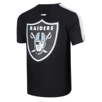 NFL LAS VEGAS RAIDERS CLASSIC MEN'S MESH TAPING SHIRT (BLACK/GRAY)