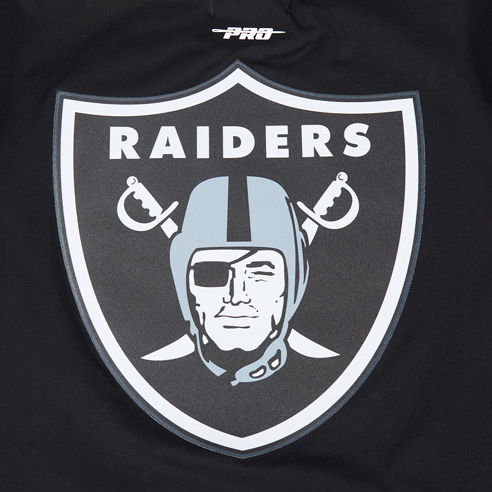 NFL LAS VEGAS RAIDERS CLASSIC MEN'S MESH TAPING SHIRT (BLACK/GRAY)