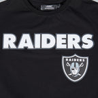 NFL LAS VEGAS RAIDERS CLASSIC MEN'S MESH TAPING SHIRT (BLACK/GRAY)