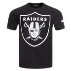 NFL LAS VEGAS RAIDERS MASHUP MEN'S TEE (BLACK)