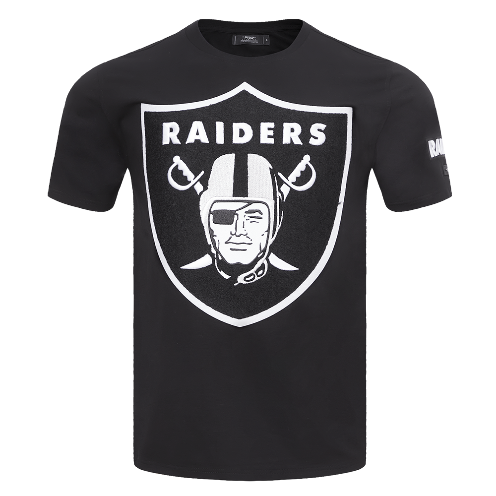 NFL LAS VEGAS RAIDERS MASHUP MEN'S TEE (BLACK)