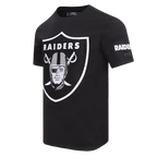 NFL LAS VEGAS RAIDERS MASHUP MEN'S TEE (BLACK)