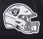 NFL LAS VEGAS RAIDERS MASHUP MEN'S TEE (BLACK)