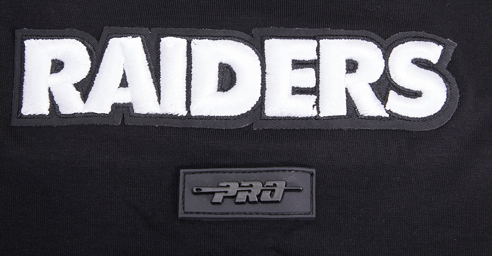 NFL LAS VEGAS RAIDERS MASHUP MEN'S TEE (BLACK)