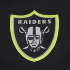 NFL LAS VEGAS RAIDERS UNDER THE LIGHTS MEN'S SINGLE JERSEY TEE (BLACK)
