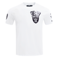 NFL LAS VEGAS RAIDERS CITY RANSOM MEN'S SINGLE JERSEY TEE (WHITE)
