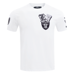 NFL LAS VEGAS RAIDERS CITY RANSOM MEN'S SINGLE JERSEY TEE (WHITE)