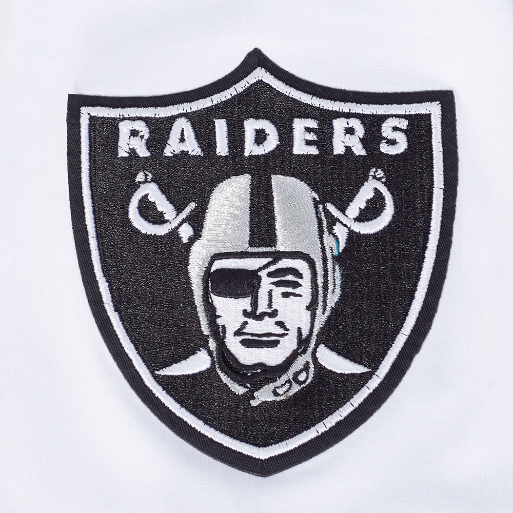 NFL LAS VEGAS RAIDERS CITY RANSOM MEN'S SINGLE JERSEY TEE (WHITE)