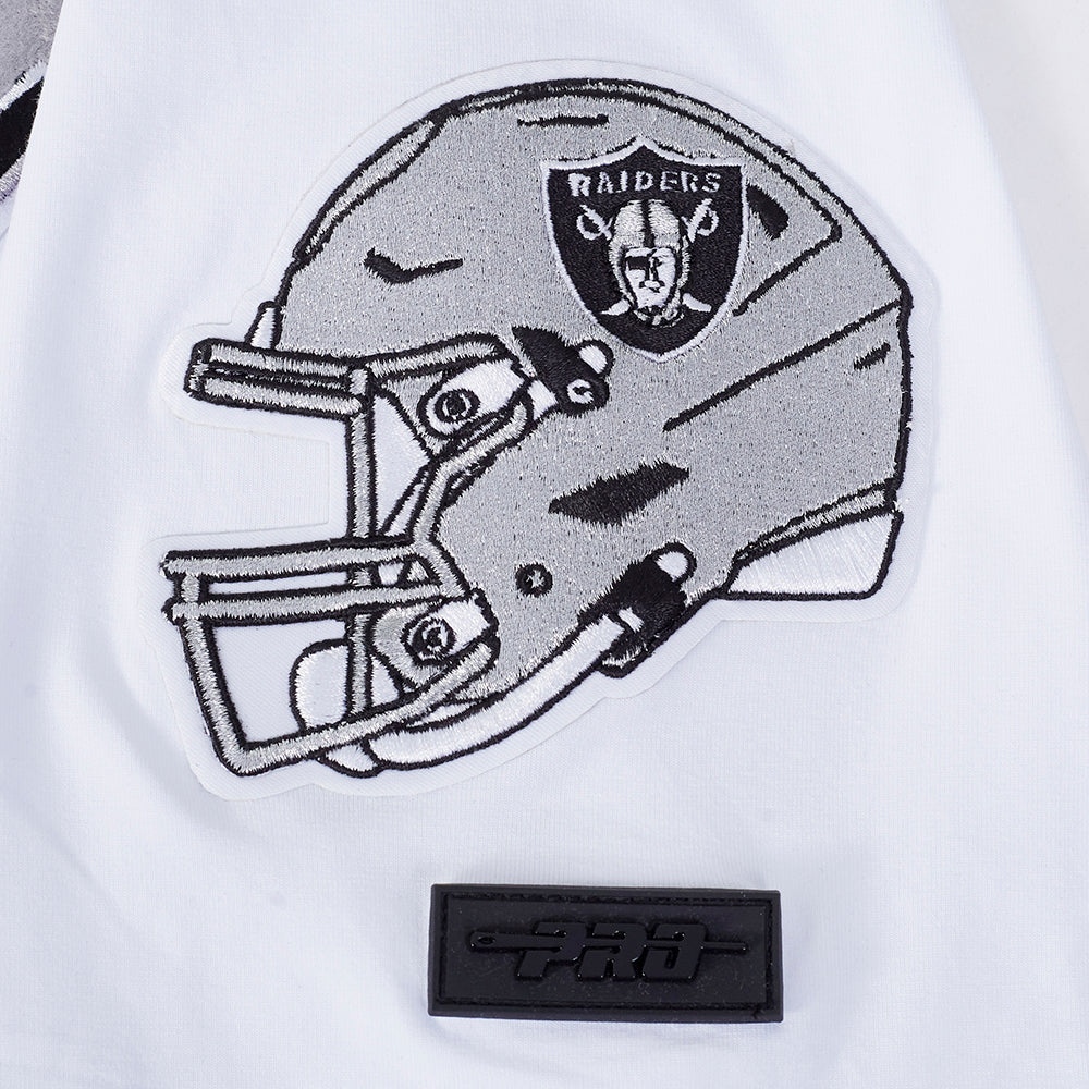 NFL LAS VEGAS RAIDERS CITY RANSOM MEN'S SINGLE JERSEY TEE (WHITE)