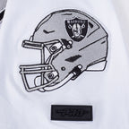 NFL LAS VEGAS RAIDERS CITY RANSOM MEN'S SINGLE JERSEY TEE (WHITE)