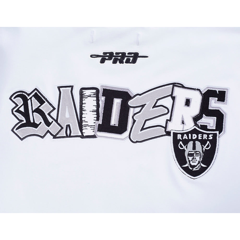 NFL LAS VEGAS RAIDERS CITY RANSOM MEN'S SINGLE JERSEY TEE (WHITE)