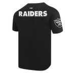 NFL LAS VEGAS RAIDERS CITY RANSOM T-SHIRT EN JERSEY SIMPLE POUR HOMME (NOIR)