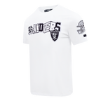 NFL LAS VEGAS RAIDERS CITY RANSOM MEN'S SINGLE JERSEY TEE (WHITE)