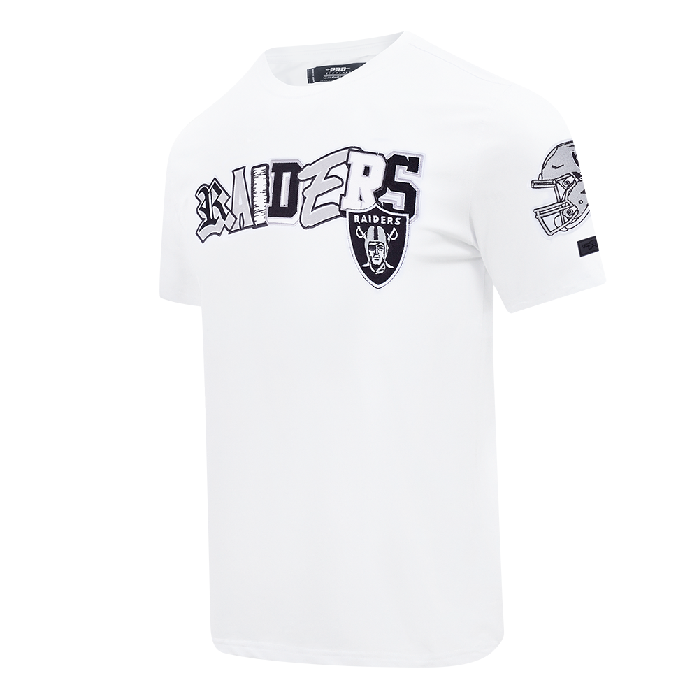 NFL LAS VEGAS RAIDERS CITY RANSOM MEN'S SINGLE JERSEY TEE (WHITE)