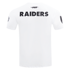 NFL LAS VEGAS RAIDERS CITY RANSOM MEN'S SINGLE JERSEY TEE (WHITE)