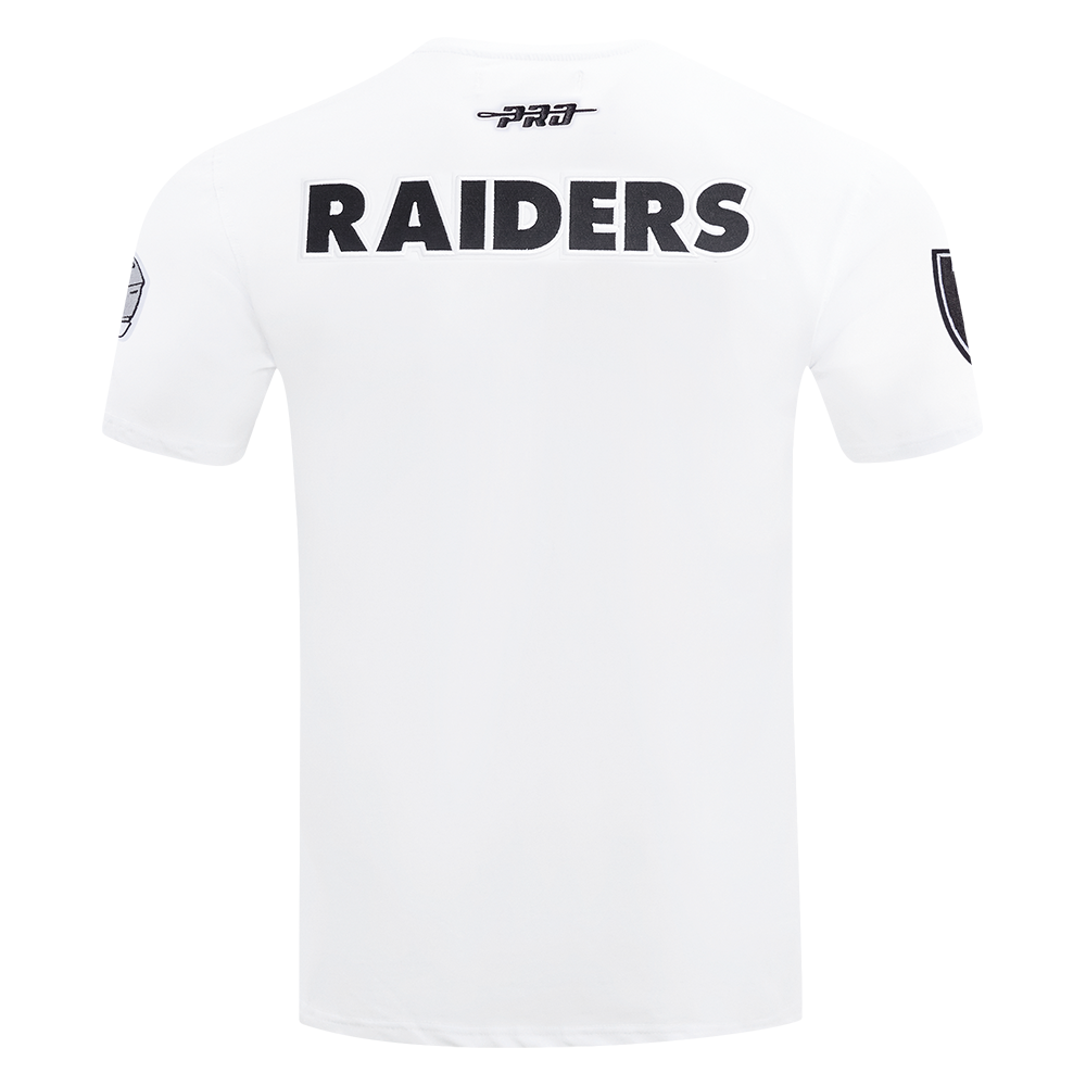 NFL LAS VEGAS RAIDERS CITY RANSOM MEN'S SINGLE JERSEY TEE (WHITE)