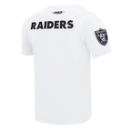NFL LAS VEGAS RAIDERS CITY RANSOM MEN'S SINGLE JERSEY TEE (WHITE)