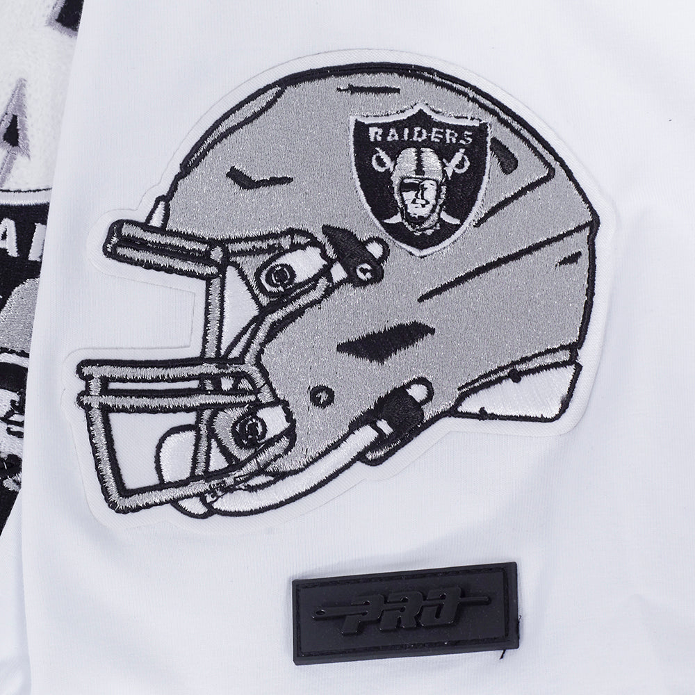 NFL LAS VEGAS RAIDERS CITY RANSOM MEN'S SINGLE JERSEY TEE (WHITE)
