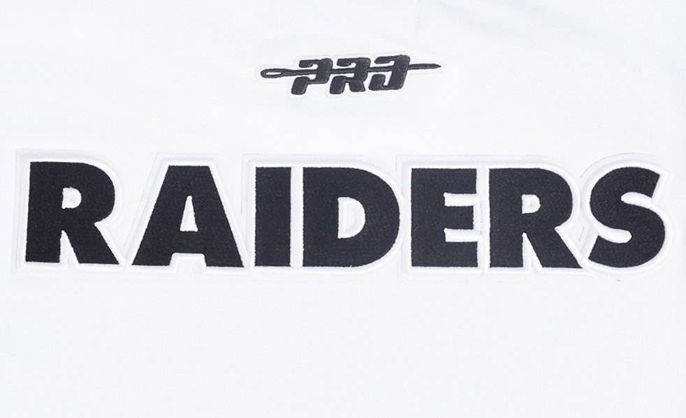 NFL LAS VEGAS RAIDERS CITY RANSOM MEN'S SINGLE JERSEY TEE (WHITE)