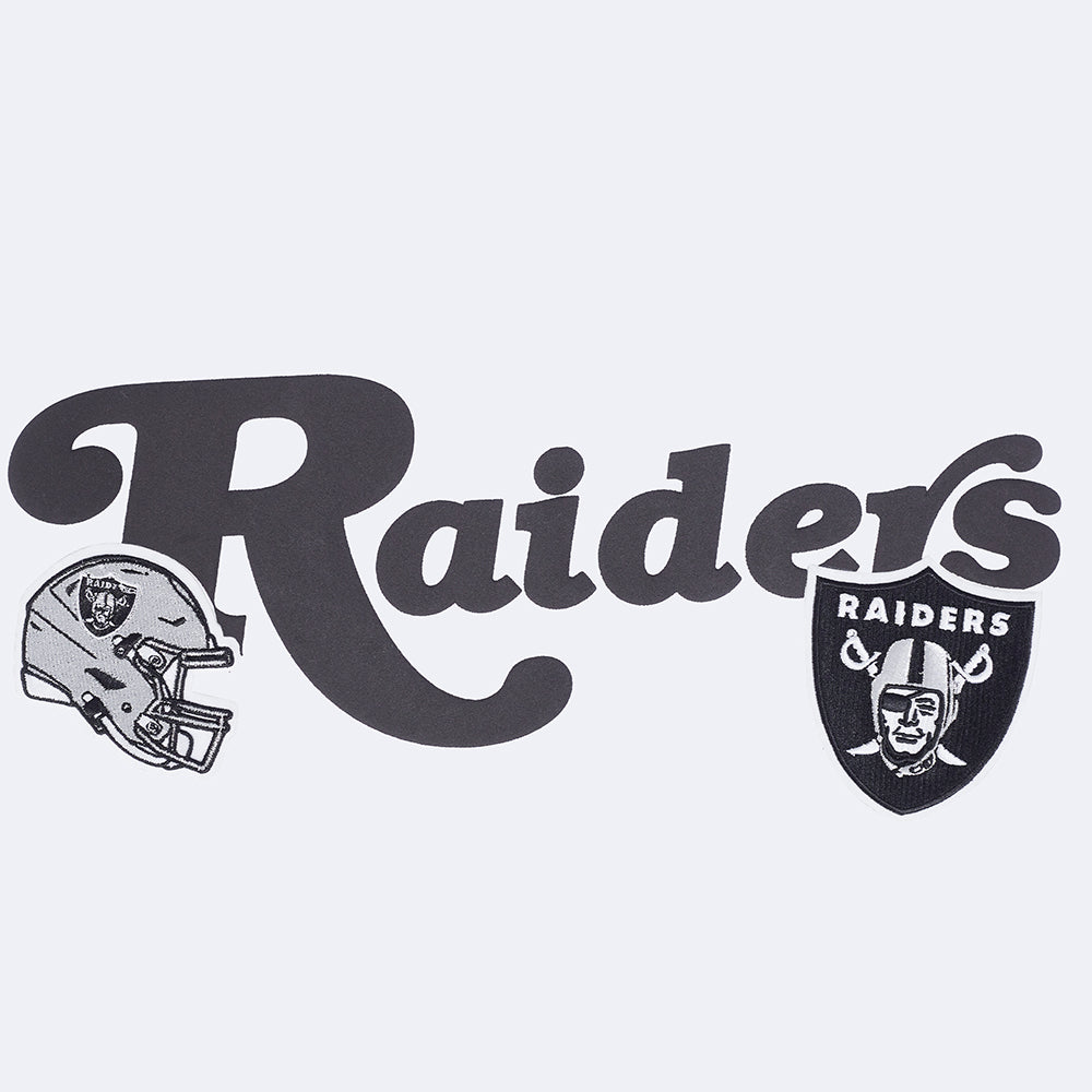 NFL LAS VEGAS RAIDERS SOUVENIR MEN'S SINGLE JERSEY TEE (WHITE)