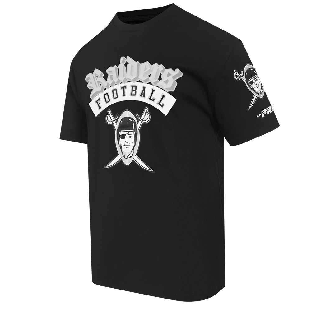 NFL LAS VEGAS RAIDERS BEST OF T-SHIRT À ÉPAULES TOMBANTES POUR HOMME (NOIR)