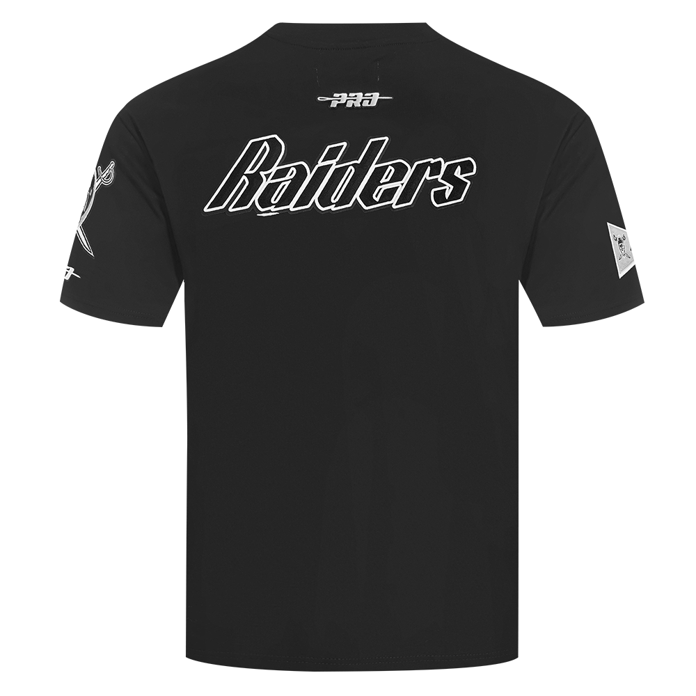 NFL LAS VEGAS RAIDERS BEST OF T-SHIRT À ÉPAULES TOMBANTES POUR HOMME (NOIR)