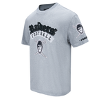 NFL LAS VEGAS RAIDERS BEST OF T-SHIRT EN JERSEY DE COTON À ÉPAULES TOMBANTES POUR HOMME (GRIS CHINÉ FONCÉ)