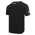 NFL LAS VEGAS RAIDERS REBEL ATHLETICS T-SHIRT EN JERSEY SIMPLE À LOGO EMPILÉ POUR HOMME (NOIR)